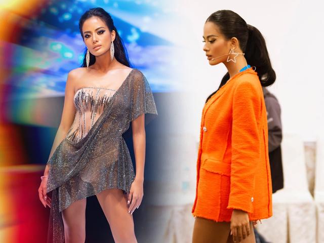 Thiên thần bóng đêm khoe body bốc lửa khi làm cô giáo tại Miss World Việt Nam 2019