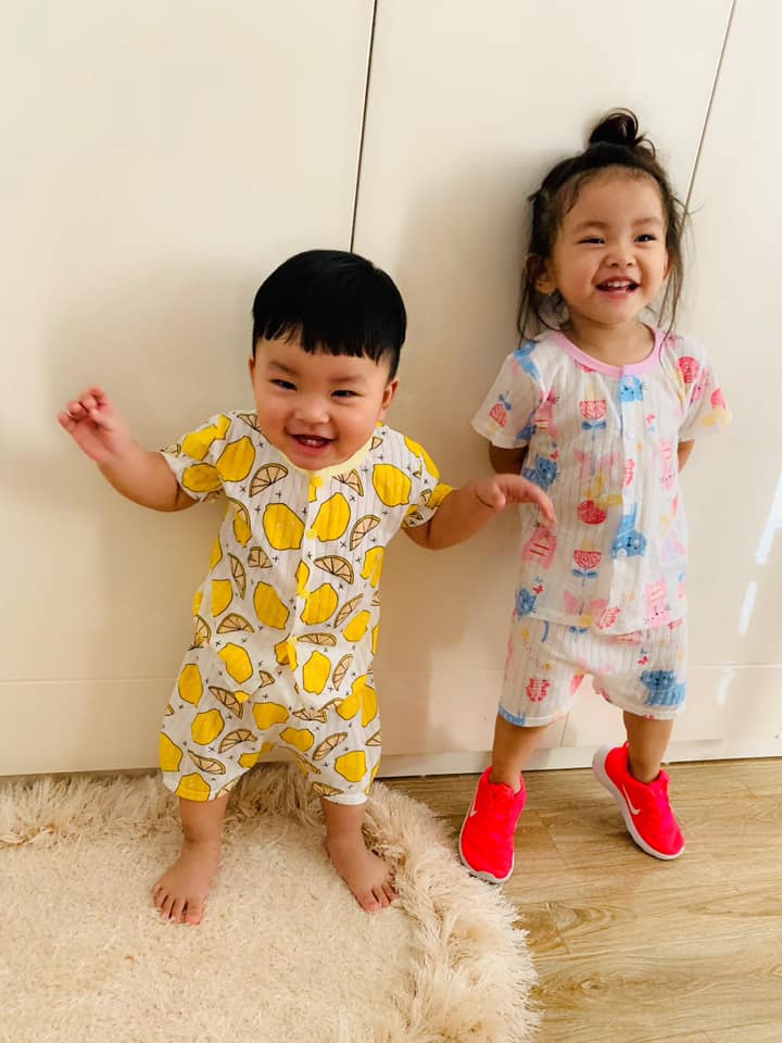 Hải Băng khoe ảnh nhí nhảnh của hai con, dân mạng khen hết lời vì quá đáng yêu - 8
