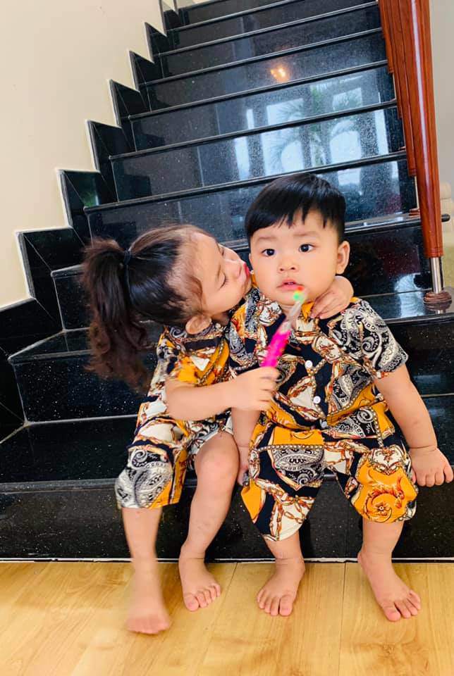 Hải Băng khoe ảnh nhí nhảnh của hai con, dân mạng khen hết lời vì quá đáng yêu - 6