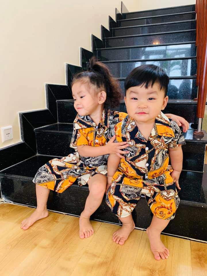 Hải Băng khoe ảnh nhí nhảnh của hai con, dân mạng khen hết lời vì quá đáng yêu - 2