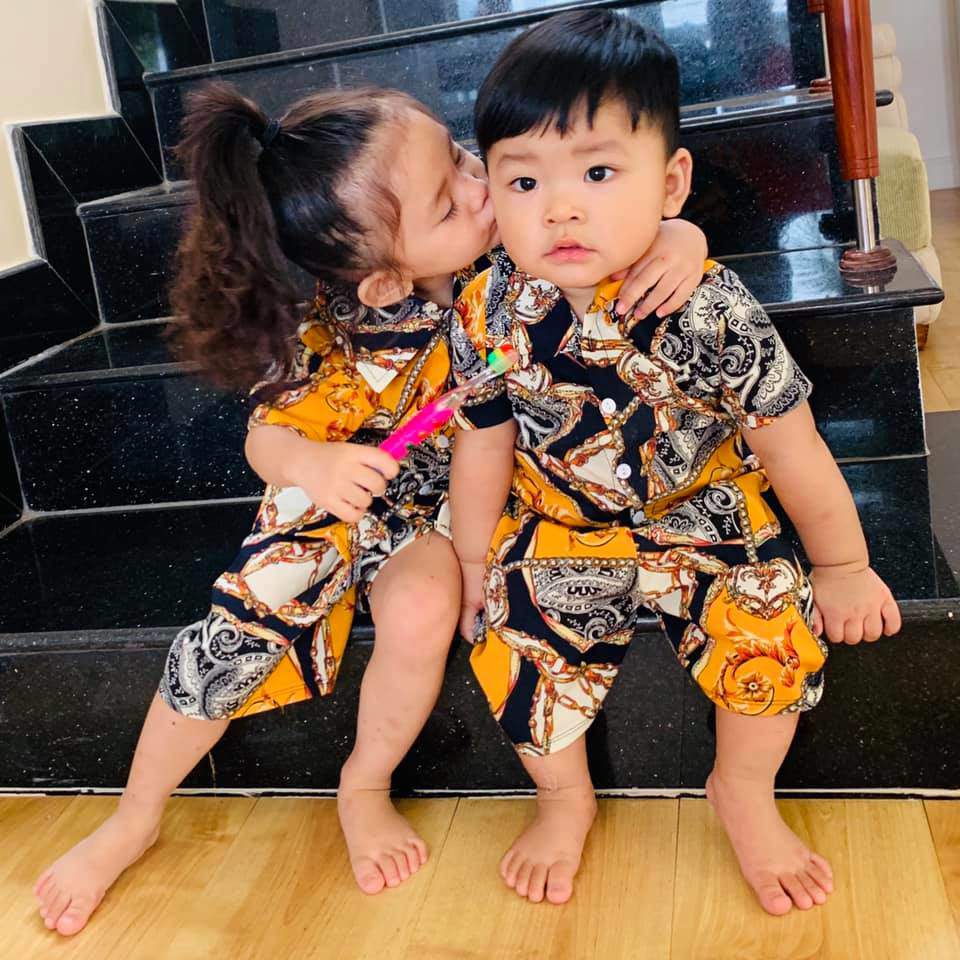 Hải Băng khoe ảnh nhí nhảnh của hai con, dân mạng khen hết lời vì quá đáng yêu - 4