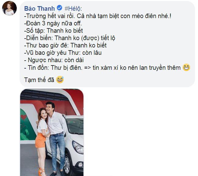 Bảo Thanh nói gì về tin đồn Thư bị điên, bế con bỏ đi trong Về Nhà Đi Con? - 1