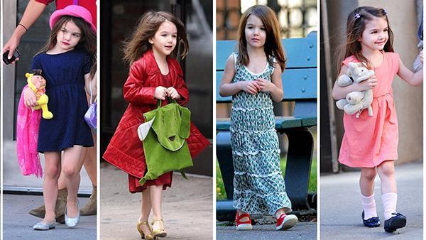 Từng là amp;#34;Công chúa Hollywoodamp;#34; giờ Suri Cruise phải mặc đi mặc lại áo cũ nát, giầy ố màu - 4
