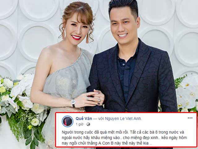 Sao Việt 24h: Quế Vân phát biểu sốc giữa lùm xùm ly hôn của Việt Anh với vợ 9x
