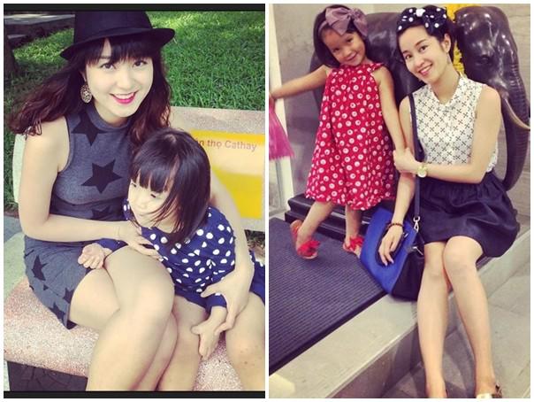 4 hotgirl xinh đẹp đời đầu 9X đều làm mẹ đơn thân, nhìn những đứa con đáng yêu hết nấc - 9