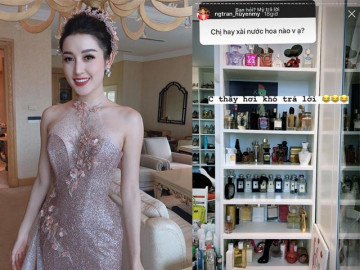 Fan hỏi loại nước hoa hay dùng, Á hậu Rich Kid đưa nguyên BST gây choáng váng thế này đây