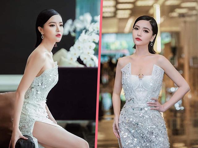 Làn da trắng sứ ghi điểm, nhưng mỹ nhân này vẫn photoshop khiến mặt dài ngoằng?
