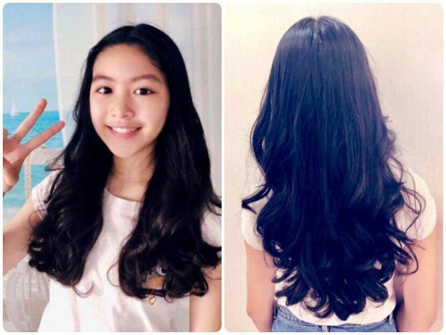 Không chỉ xinh như Hoa hậu, con gái MC Quyền Linh còn tự tay làm tóc đẹp không kém salon