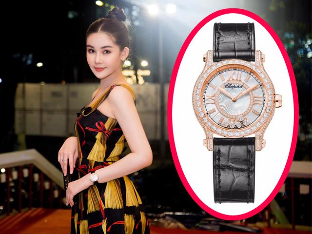 Lê Âu Ngân Anh tái xuất với chiếc đồng hồ nửa tỷ đồng gây xôn xao làng mốt - 2