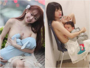 Làm mẹ - Lộ khoảnh khắc "ngàn vàng", 5 mẹ bỉm sữa gây sốt mạng xã hội