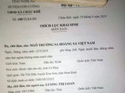 Tin tức - Cặp vợ chồng đặt tên con dài 7 chữ cái gây sốt MXH: “Ngô Trường Sa Hoàng Sa Việt Nam”