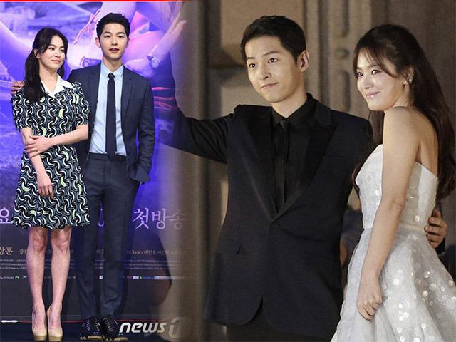 Từng diện đồ đôi ngọt ngào thế này nhưng Song Joong Ki vẫn đệ đơn ly hôn Song Hye Kyo