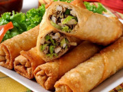 Biến tấu món nem rán theo phong cách phương Tây cho ngày mưa mát mẻ