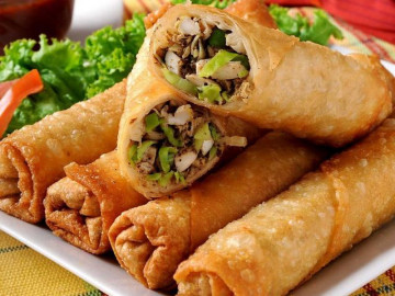 Biến tấu món nem rán theo phong cách phương Tây cho ngày mưa mát mẻ