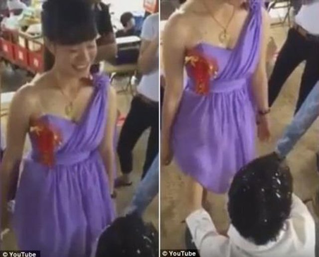 Giả vờ chơi trò bịt mắt, thanh niên luồn tay vào váy, đụng chạm khắp người phù dâu - 2