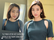 Làm đẹp - Tự makeup để đi chấm Miss World, hoa hậu Đỗ Mỹ Linh nhận cái kết bất ngờ