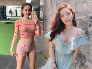 Thời trang - Diện đồ bó sát đi tập gym, hot girl tai tiếng Thuý Vi để lộ miếng dán ngực phản cảm
