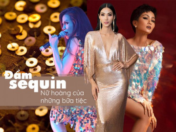 Chất vải lấp lánh này có gì mà khiến các mỹ nhân hàng đầu làng giải trí mê mẩn?