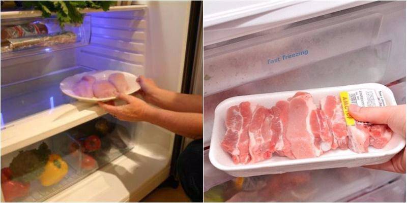Thịt lợn trữ đông trong tủ lạnh, tuyệt đối không làm điều này khi rã đông kẻo hối không kịp - 3