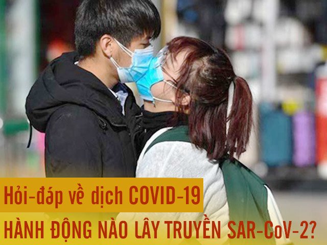 Hỏi-đáp về COVID-19 (P3): Những hành động nào có thể lây truyền virus corona chủng mới?