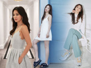 Thời trang - Diện váy ngắn tối giản với dép lê, Song Hye Kyo vẫn toát lên thần thái ngời ngời