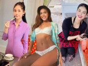 Thời trang - Mặc ai diện đồ bộ, hội mỹ nhân này vẫn trung thành "lên đồ" với áo tắm dù ở nhà