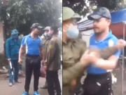 Tin tức - Bị nhắc vì không đeo khẩu trang, người đàn ông lăng mạ, dọa đánh thành viên chốt kiểm dịch