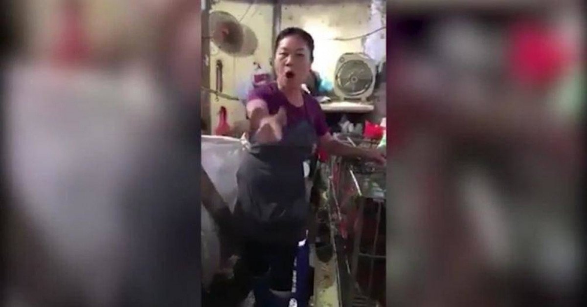 Người phụ nữ bán gà lớn tiếng đe doạ, văng tục, quyết không đeo khẩu trang