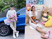 Giải trí - Dù giấu chuyện hẹn hò nhưng Ninh Dương Lan Ngọc lại bị phát hiện có quà đặc biệt trong nhà