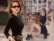 Thời trang - Chụp hình với tủ đồ hiệu đầy ắp sau lưng, Ngọc Trinh làm fans lầm tưởng đang đi shopping