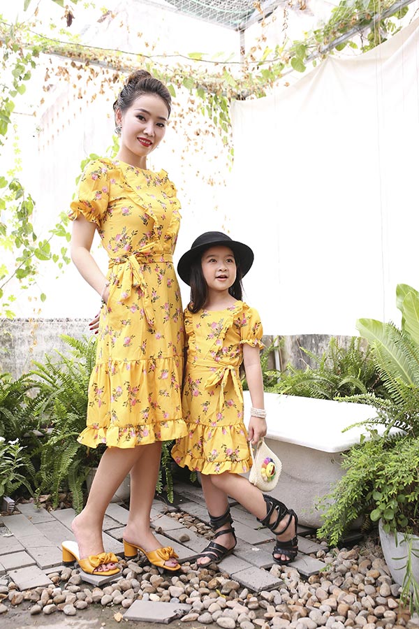 BST váy đầm thiết kế cho mẹ và bé chỉ từ 250k-350k tại Thời trang Bảo Duyên