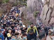 Xem ăn chơi - Dịch COVID-19 chưa kết thúc, hàng chục nghìn người TQ vẫn chen chúc tại các điểm du lịch