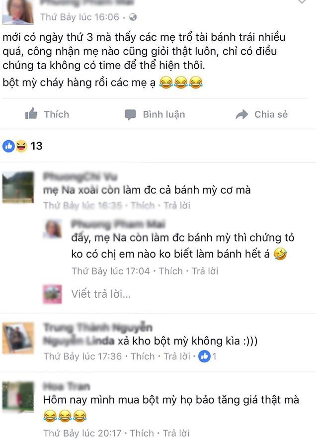 Nghỉ phòng dịch, chị em đua nhau làm amp;#34;vua đầu bếpamp;#34;, nguyên liệu làm bánh đắt hàng như tôm tươi - 2