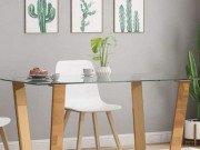 Nhà đẹp - Bạn muốn có một phòng ăn đẹp thì không thể bỏ qua 15 mẫu bàn ăn mặt kính dưới đây