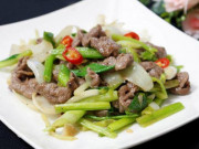 Bếp Eva - 6 cách làm thịt bò xào đơn giản mà ngon hương vị hấp dẫn như ngoài hàng 