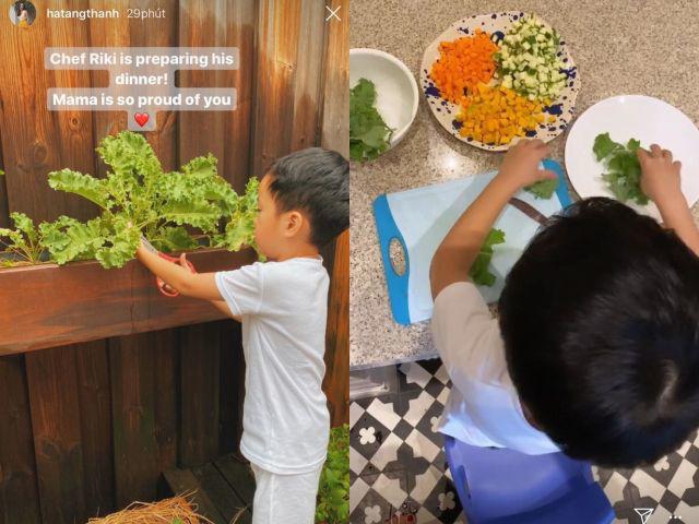 2 con là cháu nội tỷ phú nhưng vẫn được mẹ Tăng Thanh Hà amp;#34;chếamp;#34; đồ cũ làm đồ chơi - 3