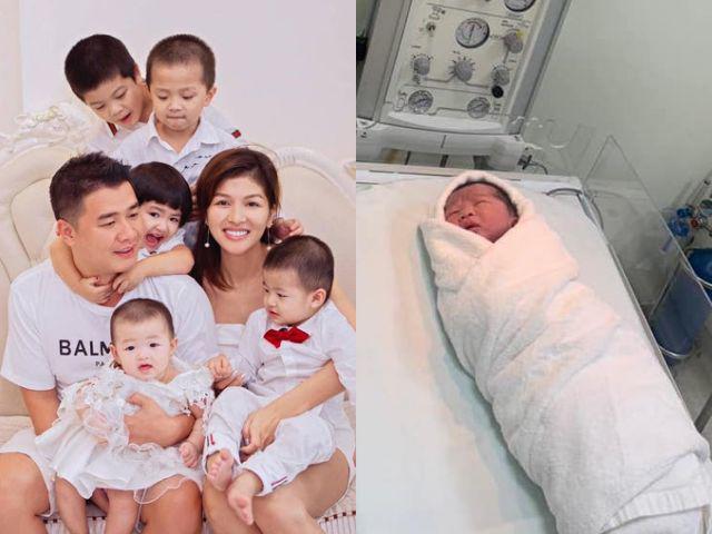 Sinh con lần 6 cho đại gia, Hoa hậu Oanh Yến chính là bà mẹ nhiều con nhất showbiz Việt