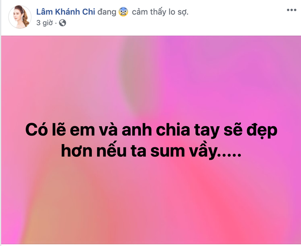 Lâm Khánh Chi dọn đồ về nhà mẹ ruột, nhắn nhủ chồng amp;#34;có lẽ chia tay sẽ đẹp hơnamp;#34; - 1