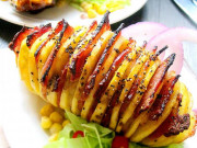 Bếp Eva - Khoai tây kẹp thịt nướng kiểu này người già, trẻ nhỏ đều thích