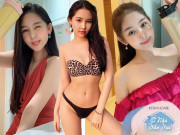 Thời trang - Không còn dịp xúng xính bikini, Lê Âu Ngân Anh vào bếp vẫn mặc gợi cảm đâu kém gì