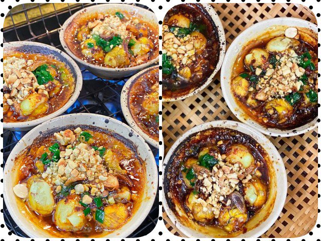 Học 9X làm trứng cút lộn nướng muối ớt thơm nức, nóng hổi ăn đã miệng