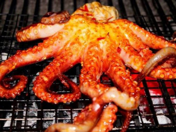 Bạch tuộc nướng thơm ngon với 2 cách đơn giản