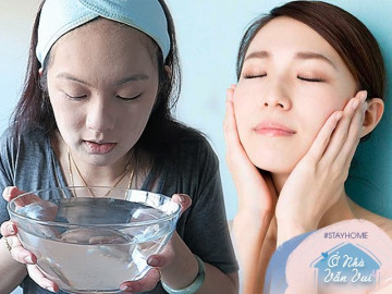 Bắt trend thử thách ngâm nước đá, nhưng thay vì ngâm mình, nàng hãy ngâm mặt để đánh bay mụn