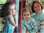 Làm mẹ - Bé gái lai Tây xinh như thiên thần, 3 tuổi đã nói lưu loát 2 thứ tiếng