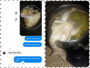 Bếp Eva - Học luộc gà online, cô gái nhận thành phẩm cười "không nhặt được mồm", dân mạng lại chê người dạy