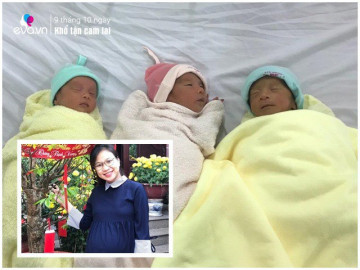 Mẹ Đà Nẵng khổ tận cam lai mang bầu 3, sinh xong nhìn chồng khóc nức nở