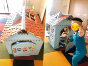 Làm mẹ - Chỉ mất 300 nghìn đồng, mẹ Việt ở Nhật tự làm nhà siêu đẹp mừng sinh nhật con 3 tuổi