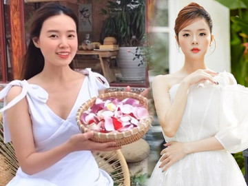 Midu hóa thôn nữ miền núi, vừa đuổi hoa bắt bướm vừa tự điều chế nước hoa hồng dưỡng da