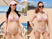 Bà bầu - 2 bài tập tại nhà giúp Diệp Lâm Anh có thân hình "bà đẻ mà nuột hơn con gái"