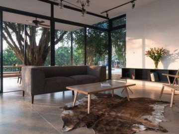 Nhà vườn 140m2 đẹp, lạ, thoáng trong phim "Những ngày không quên"